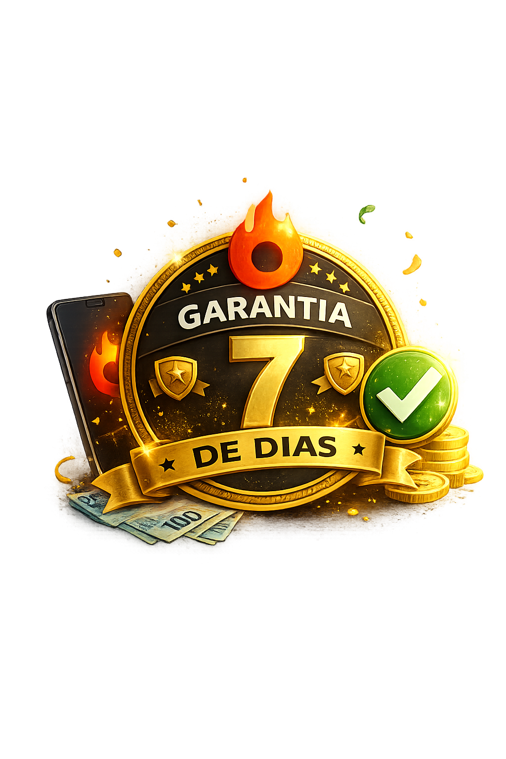 Selo de 7 dias de garantia incondicional